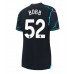 Maillot de foot Manchester City Oscar Bobb #52 Troisième vêtements Femmes 2023-24 Manches Courtes